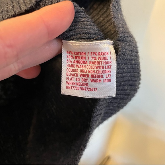 Mossimo | Navy Blue V-Neck Sweater | Size Medium - Picture 7 of 7